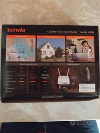 Tenda N300 ROUTER 4G con SIM e VoLTE 