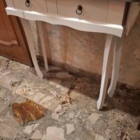 SCRIVANIA CONSOLLE LEGNO ORIGINALE 