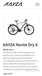 Bici per la strada e città
