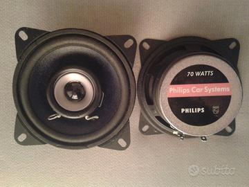 Altoparlanti coassiali Philips 10cm, 4 ohm, 70watt