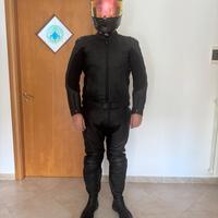 Tuta in pelle spyke come nuova -tg. 56