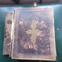 Bibbia vittoriana ricca, di incisioni 