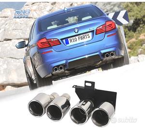 TERMINALI SCARICO BMW F10 F11 F12 F13 10- IN ACCIA