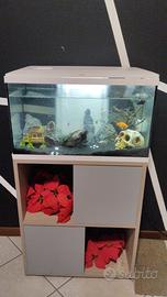 Acquario 63 litri con mobile