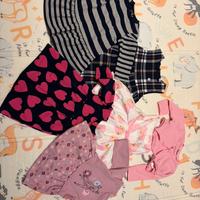 Borsone vestiti bimba 12–24 mesi (80–92 cm) -17pz