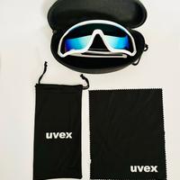 Occhiali sportivi con lenti a specchio polarizzate