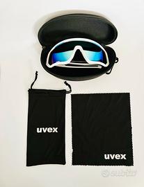 Occhiali sportivi con lenti a specchio polarizzate