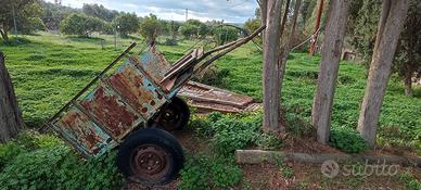 Carro  vintage per esposizione giardino
