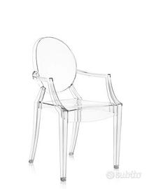 sedia kartell louis ghost nuova ed imballata