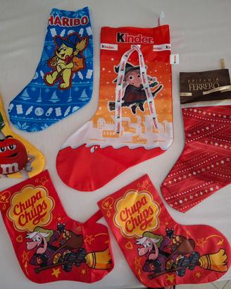 Set calze befana per le feste