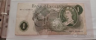Banconota Inglese 