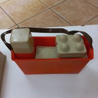valigetta borsa in plastica rigida da pic nic