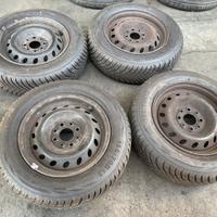Ruote complete Fiat 600 4 stagioni