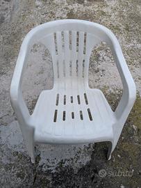 sedie in plastica da esterno 