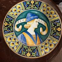 Piatto antico Deruta