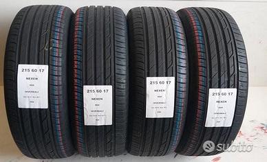 4 gomme 215 60 17 bridgestone a558