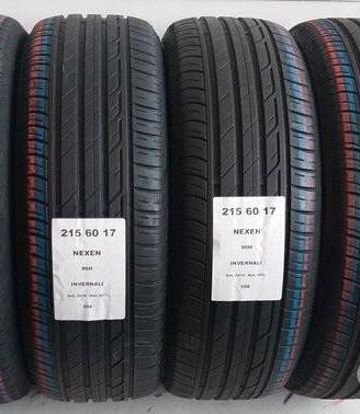 4 gomme 215 60 17 bridgestone a558