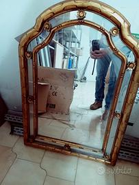 Specchio antico primi del 900' cornice in legno