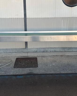 Nastro trasportatore orizzontale da 4500 mm inox