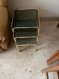 Porta televisore e trittico tavolinetti