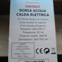 Borsa acqua calda elettrica