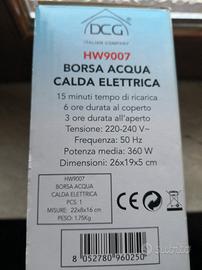 Borsa acqua calda elettrica