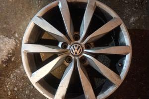 4 cerchi da 17 pollici wv golf