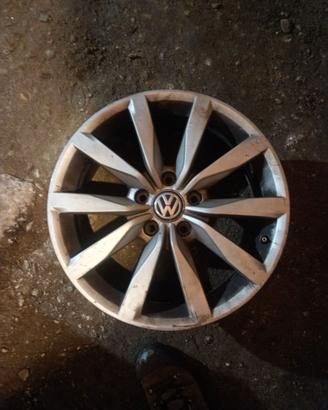 4 cerchi da 17 pollici wv golf