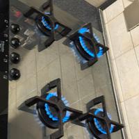 Fornello a gas electrolux rex vetro