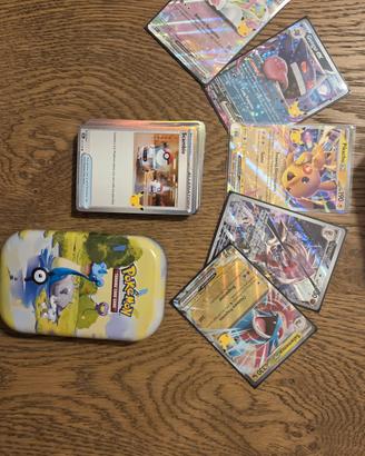 Mini Tin Pokémon 30° Anniversario 43 Carte 4 EX