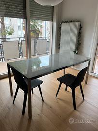 Tavolo sala da pranzo moderno soggiorno 180x85 cm