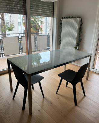 Tavolo sala da pranzo moderno soggiorno 180x85 cm