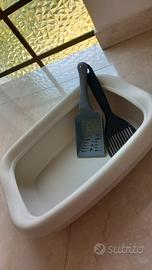  Lettiera per  gatto +2 palette 