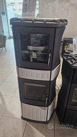 Stufa a legnacon forno LINCAR MONELLA 185