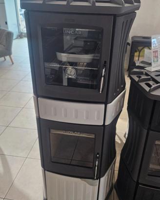 Stufa a legnacon forno LINCAR MONELLA 185