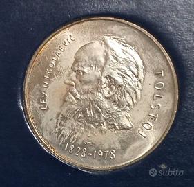 #2338 – Una moneta 1000 Lire San Marino a TOLSTOJ