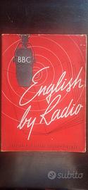 English by radio  vintage