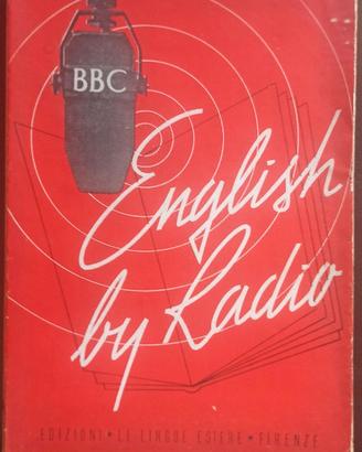 English by radio  vintage