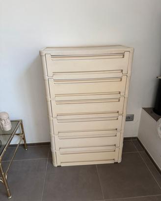 Cassettiera di Olaf Von Bohr per Kartell, anni '70