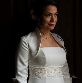 Vestito da sposa a sirena con corpetto 