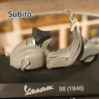 VESPA 98 1946 modellino collection DIE CAST SCALA 