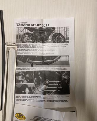 Scarico Mt 07 2021/2024