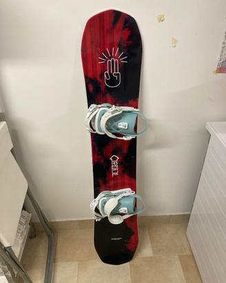 Set snowboard donna