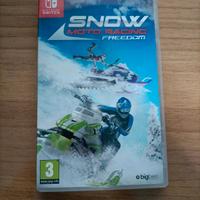 Snow moto racing freedom