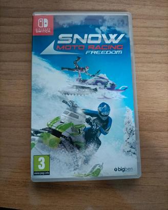 Snow moto racing freedom