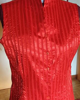 camicia rossa Nara Camice