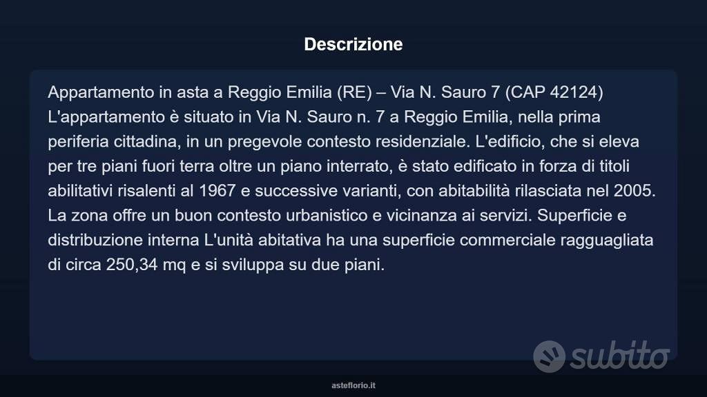 Appartamento – Reggio Emilia, Gardenia, Santo Stefano esterna-Gardenia - Vista 3