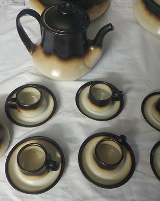 Mancioli servizio caffe' 6 tazzine caffettiera 