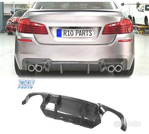 DIFFUSORE BMW F10 F11 10-13 LOOK M5 NERO LUCIDO