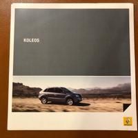 Depliant brochure renault koleos